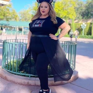 Darth vader plus size romper